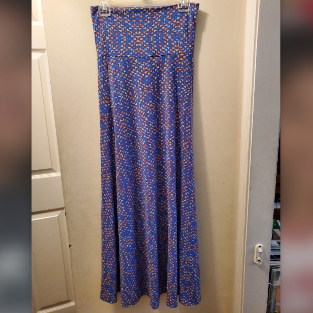 LuLaRoe flowy maxi skirt sz XS